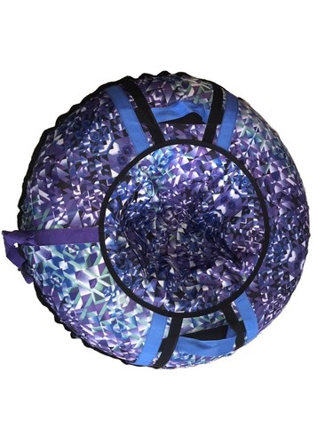 Тюбинг - ватрушка | Синий "Калейдоскоп"